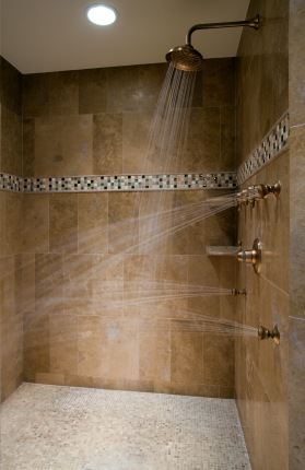 Shower Plumbing in Yucaipa, CA by Drain Edge Rooter.